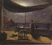 Thomas Fearnley Moonlight in Amalfi (mk22) Germany oil painting artist